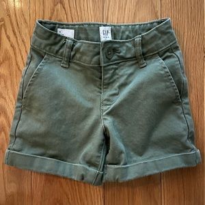 Gap kids olive green shorts. Only worn twice. Excellent condition
